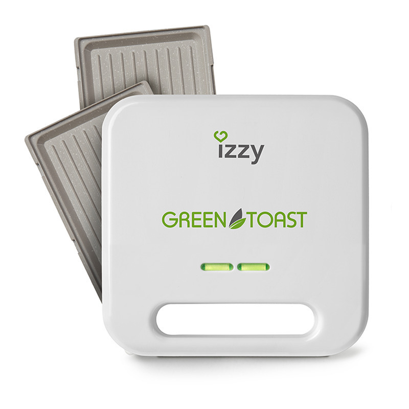 IZZY GREEN TOAST IZ-2010 (224110) Σαντουιτσιέρες/Τοστιέρες