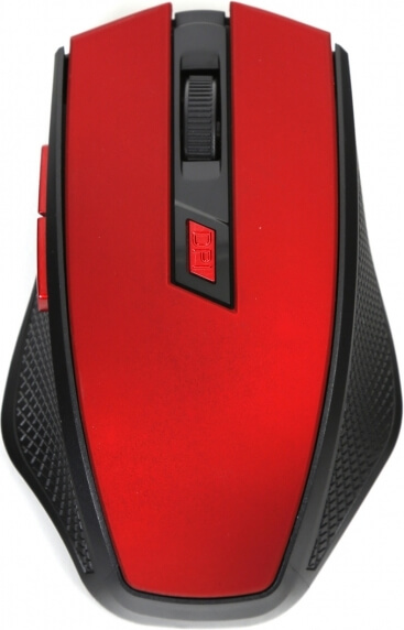 OMEGA WIRELESS MOUSE OM08 RED